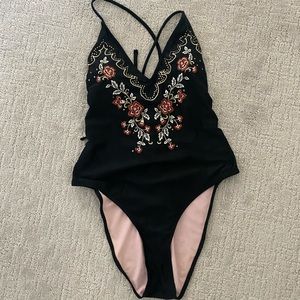 Floral one piece